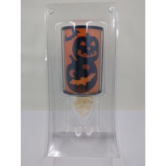 The White Barn Candle Co. Home Fragrance Warmer Jack-O-Lantern Orange Halloween - Picture 1 of 5